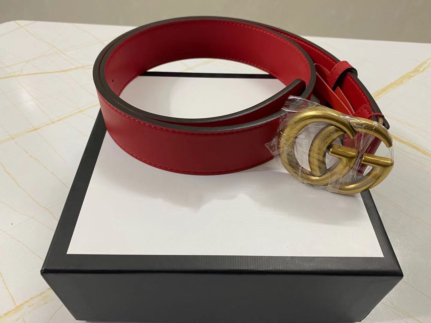 

Men's belt women's belt big gold buckle big silver buckle leather classic Belt Red 2.2cm3.0cm3.5cm.3.8cm wide band box 5aaaa, Black;brown