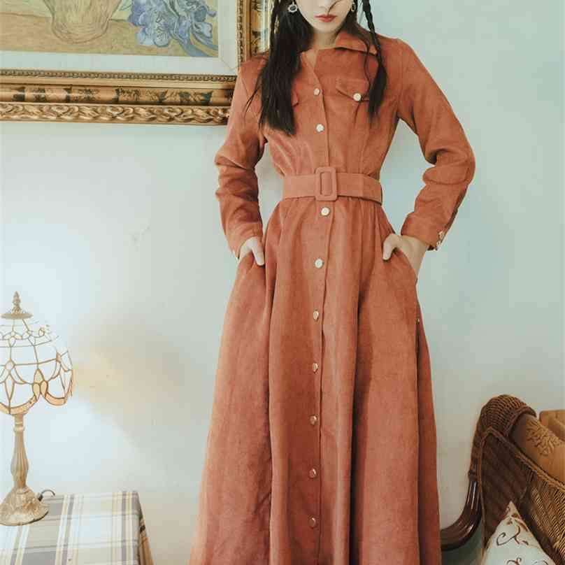 

retro dress 1 210603, Curry seven-sleeves