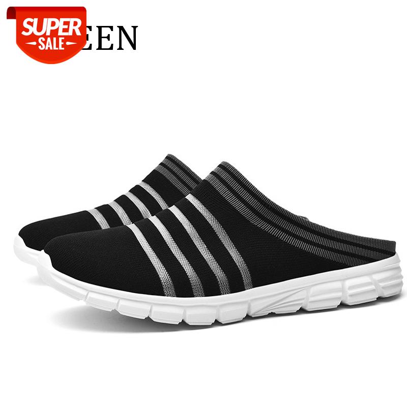 

YWEEN Men Sandals 2021 New Summer Ventilation Unisex Style Fashion Light Empty Casual Slipper Men Leisure Shoes Large size 36-46 #Gm8V, Black