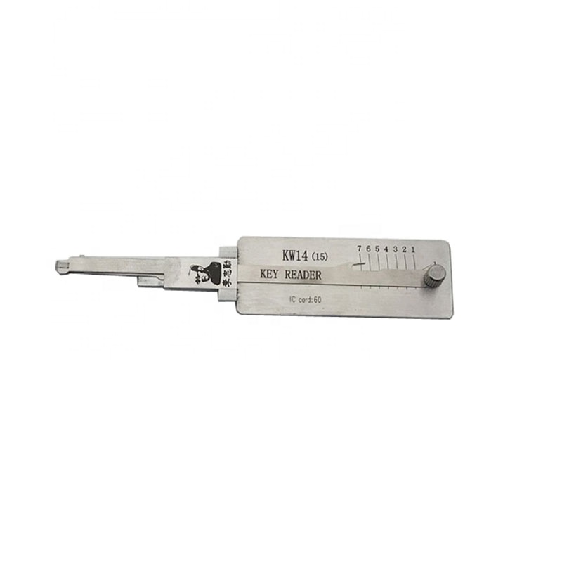 Lishi 2 In 1 KW14(15) Lock Pick and Decoder Together Auto Sets Tools Used for Kawasaki-image-629305983