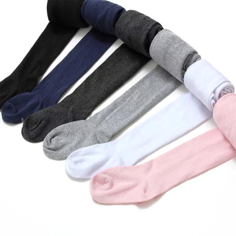 

Leggings & Tights Baby Solid Stockings Children Spring/Autumn Cotton Girl Pantyhose Infant Clothing Knitted Ballet Dance, Blue