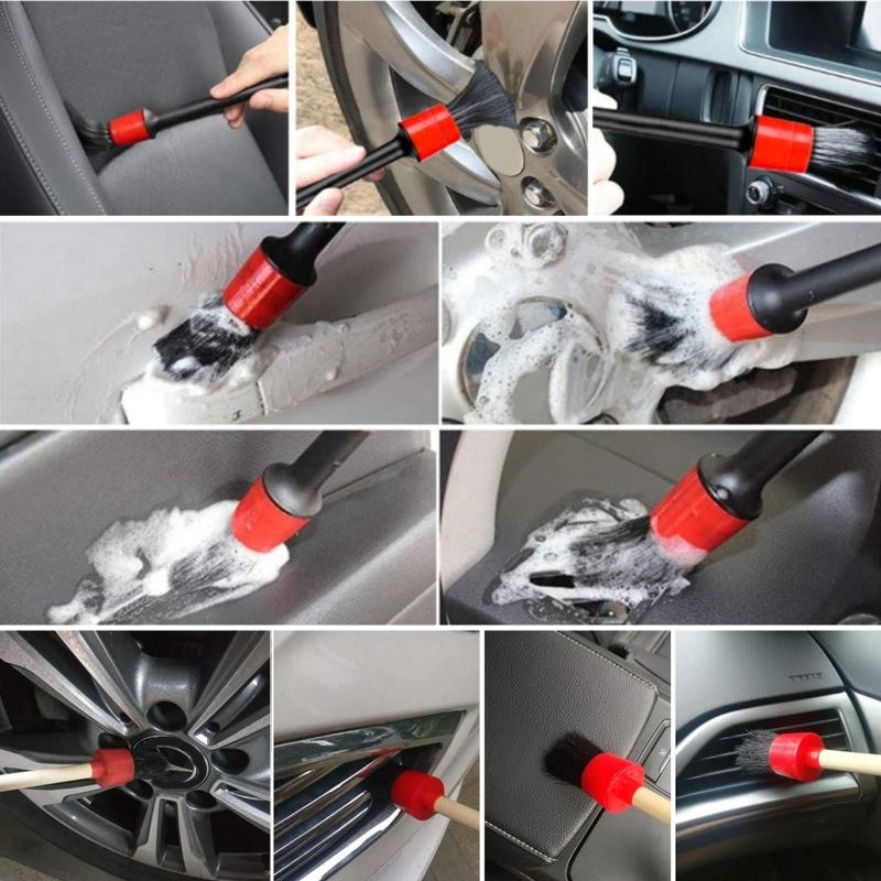

Car Sponge 11Pcs Wheel Cleaning Brush Kit Multipurpose Clening Household Supplies