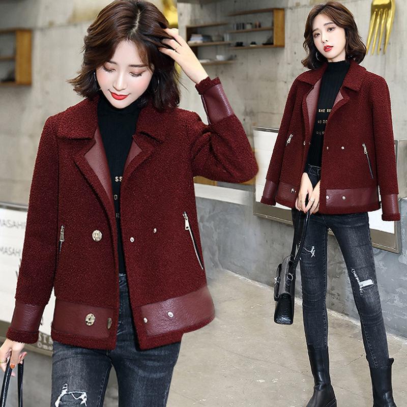 

Women's Fur & Faux Women 2021 Autumn Winter Fashion Coat Female Casual Slim Long Sleeve Fake Jacket Overcoat Casaco Feminino C164, Black