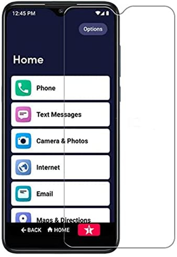 

HD Clear Screen Protector For Jitterbug Smart3 Cricket influence Icon 3 2 Dream 5G Debut Vision3 Ovation2 Anti Fingerprint Case Friendly Bubble Free