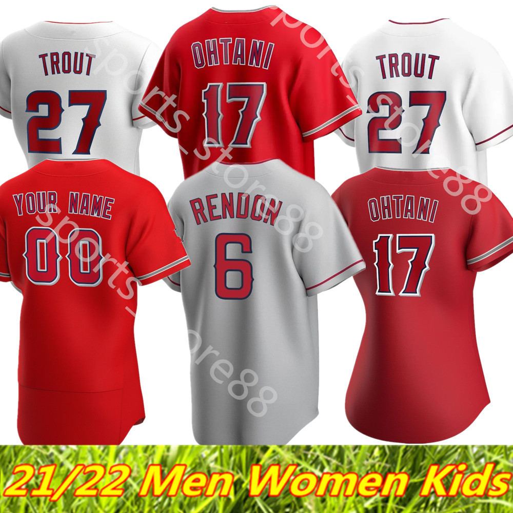 

2021 2022 TOP Custom S-4XL 27 Mike Trout 17 Shohei Ohtani Jersey 6 Anthony Rendon Baseball Jo Adell Jared Walsh David Fletcher Jack Mayfield Phil Gosselin, Colour 7