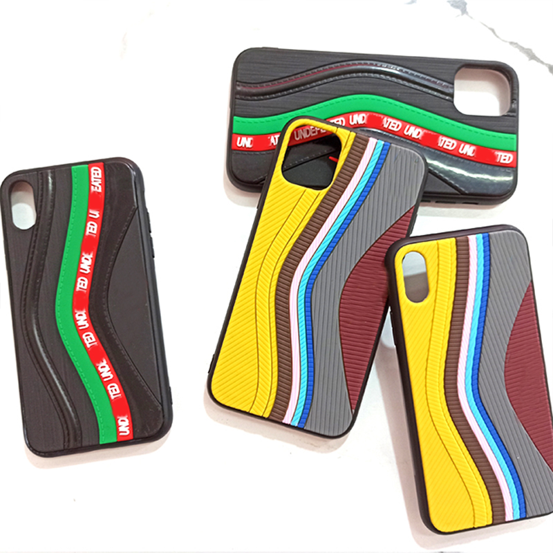

Luxury Silicone Soft Trend Brand Sneaker Cell Phone Cases for iPhone 11 Pro Max XS XR X 8 7 6 SE2020