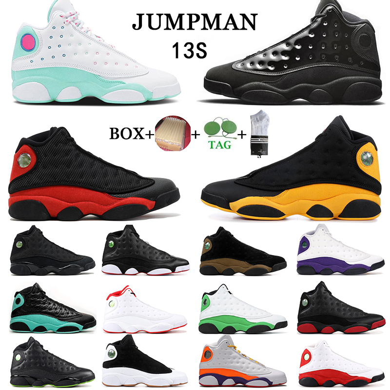 

with box 13 13s Jumpman Basketball Shoes Mens womens Phantom Barons DEFINING MOMENTS Chicago BLACK BRED Playoffs ISLAND GREEN trainers sports Sneakers eur 40-47, 1 40-47