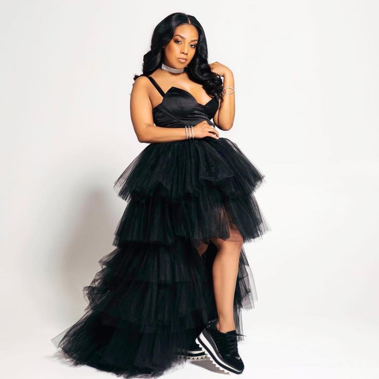 

Only Skirt High Waist Black Bridal Women Petticoat Tulle Skirts Long jupe femm Floor Length Tiered Tulle Skirts Women Formal Birthday Female Bridal Underwear, Ivory