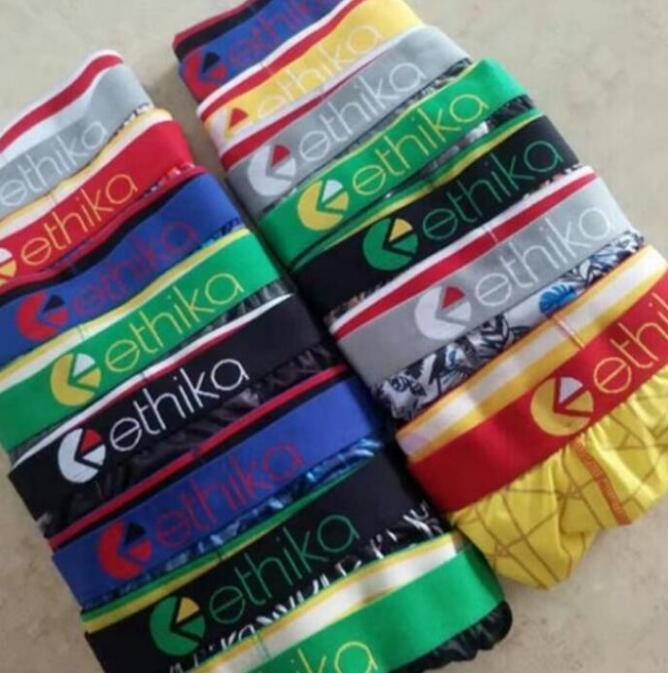 

Men's Ethika underwear brand designer fashion high-quality breathable boxer briefs men's sexy tight-waist underwear boxers men 006