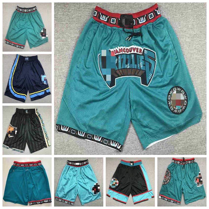 

Memphis's Grizzlies's Mens stitched Just Don Basketball Shorts Grizzlies12 Ja Morant Mike Bibby 10 Mitchell&Ness 2021/22 Edition City Sweatpants Green Black, As photo