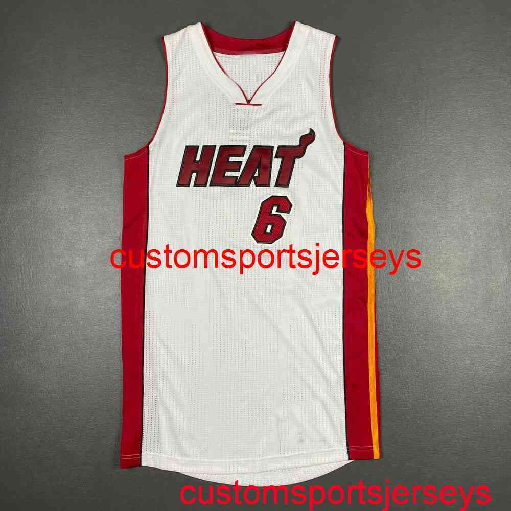 

100% Stitched Lebron James Jersey mesh Mens Women Youth Throwbacks jersey XS-5XL 6XL, White