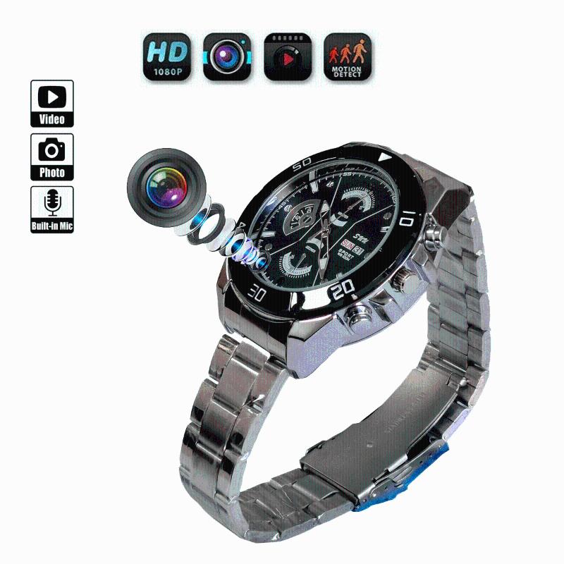 

Mini Cameras Camera Watch HD 1080P Video Recorder With Voice Micro Camcorder Nanny Cam Night Vision Motion Detection
