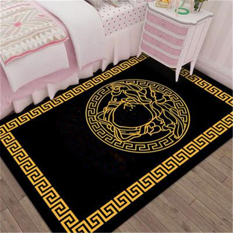 

DIY fashion high quality Carpet 3D printed foot mat parlor living room rug no-slip calssic pattern Top rugs, #1