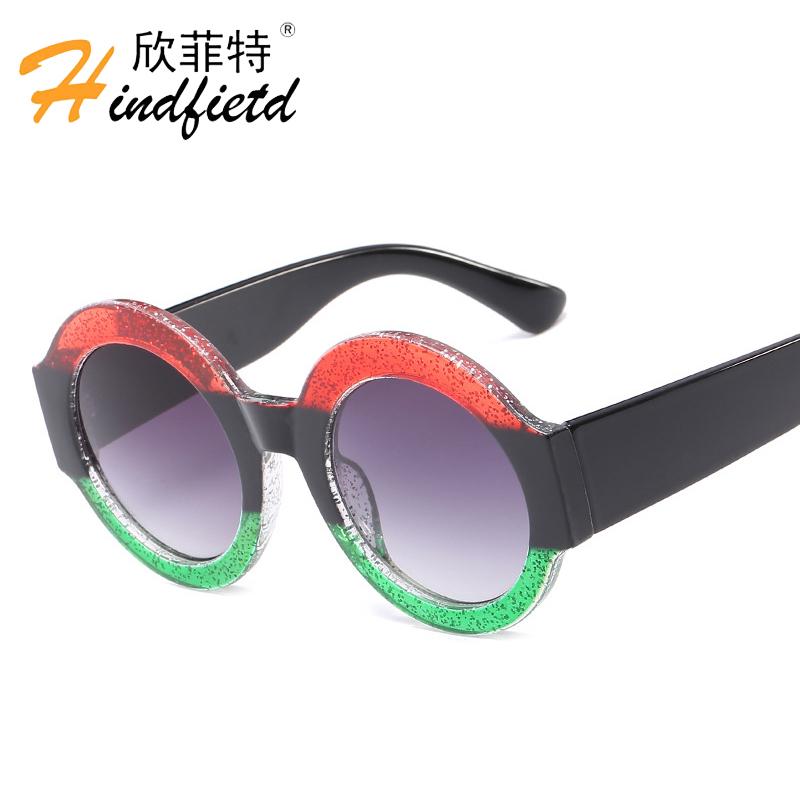 

Sunglasses Est Oversized Round Women Designer Red Green Sun Glasses Female Vintage Shades Eyewear