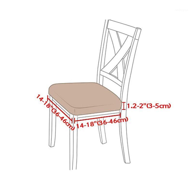 

Polyester Solid Chair Seat Cover Universal Fashion Dustproof Stretch Spandex Durable Clean Creative Cushion
