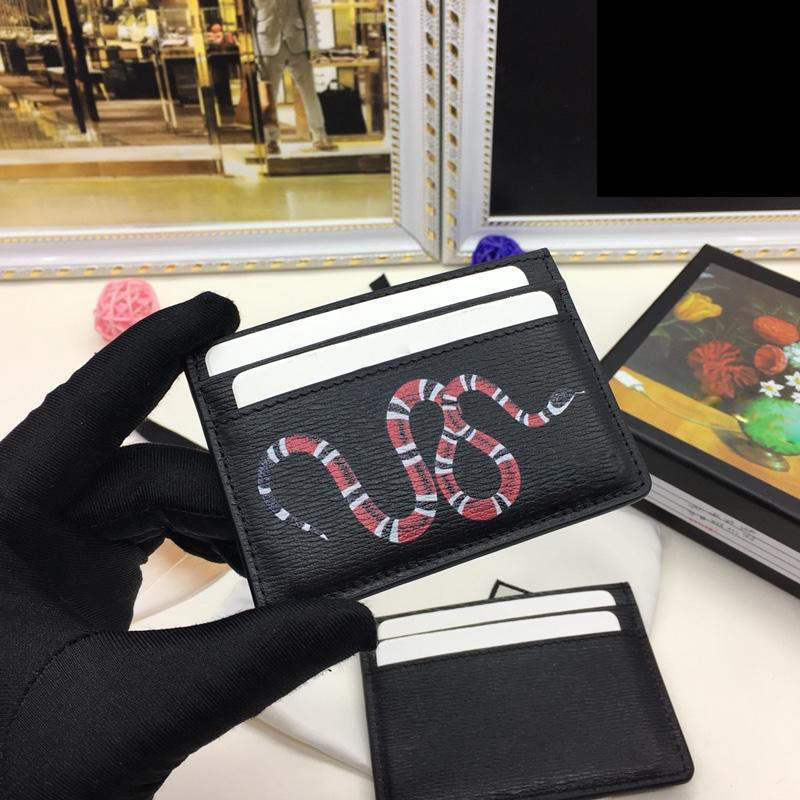 

2021 Top Quality card holders 2020 Fashion new designer men fashion Wallets High quality small purses card holder with box, With box and with logo