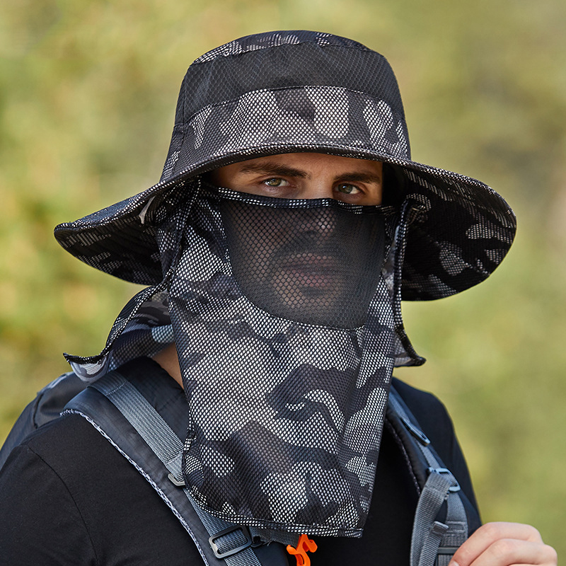 Hats Sun Protection Face Cover 