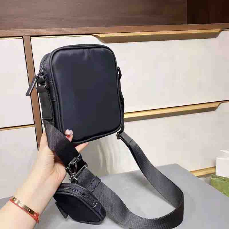 

Fashion Unisex Shoulder Bag High Quality Mens Messenger Bag Women Black Color Handbags Casual Mens Crossbody Bags