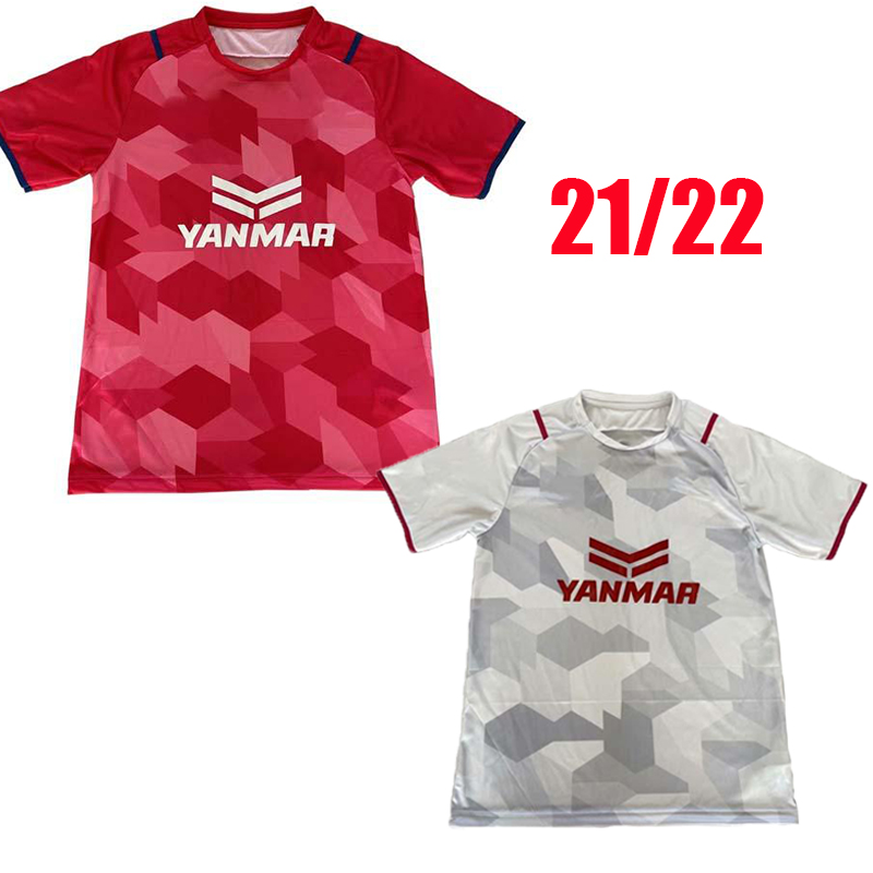 

21 22 J1 League Cerezo Osaka Soccer Jerseys 2021 2022 Home Red Away White Football Shirt Uniform, Black