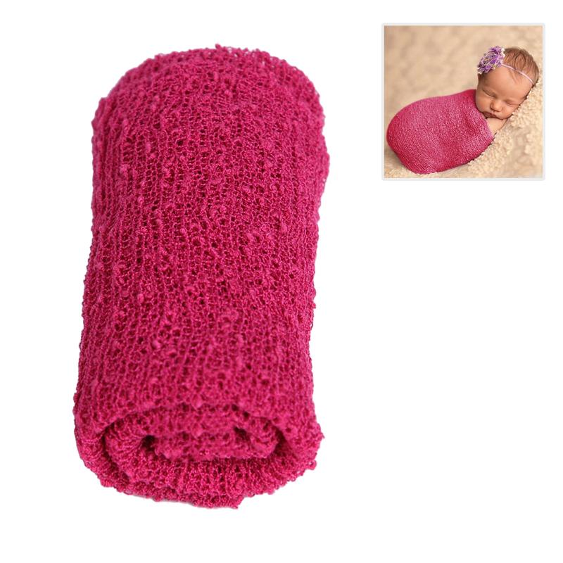 

Blankets & Swaddling 5 Colors Baby Pography Props Blanket Wraps 40*150cm Soft Born Po Accessories, White