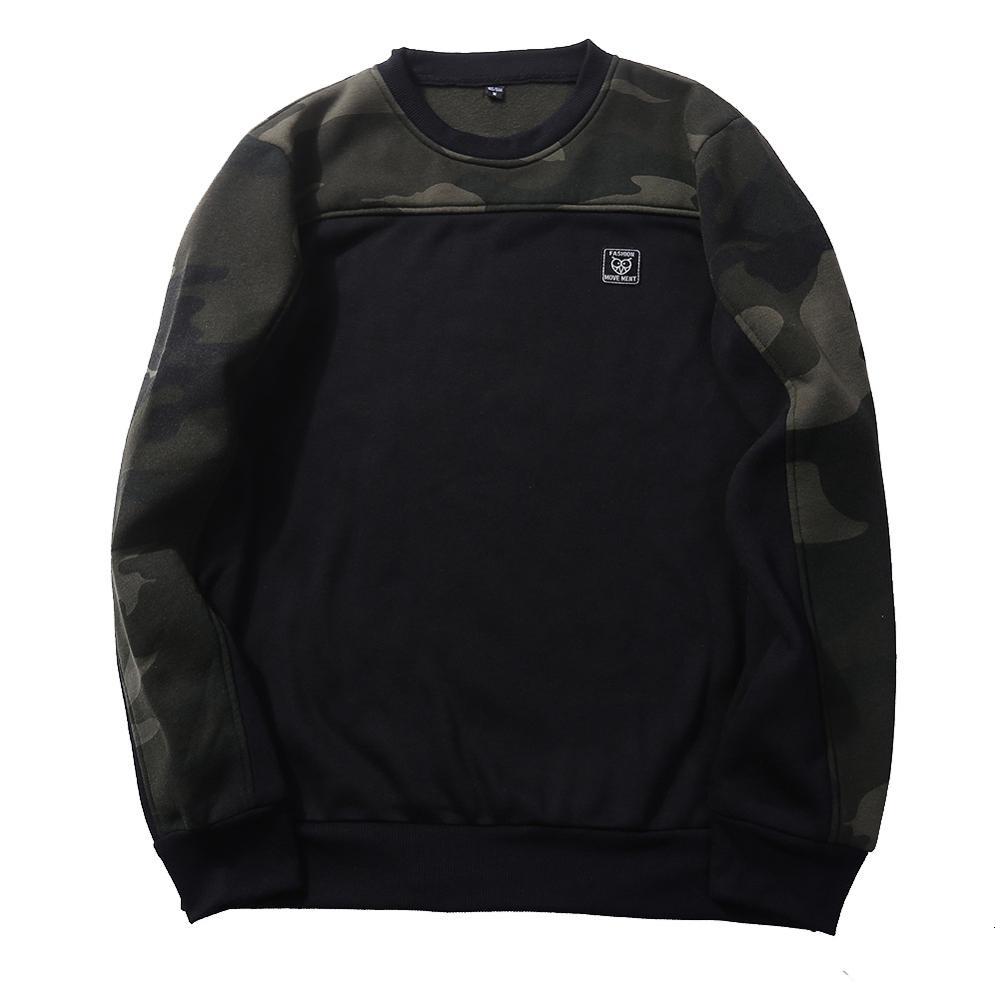 

2021 Solid New Spring Autumn Fashion Male Eu Size Warm Fleece Coat Men Brand Hip Hop Hoodies Sweatshirts 5ve8, Dark grey
