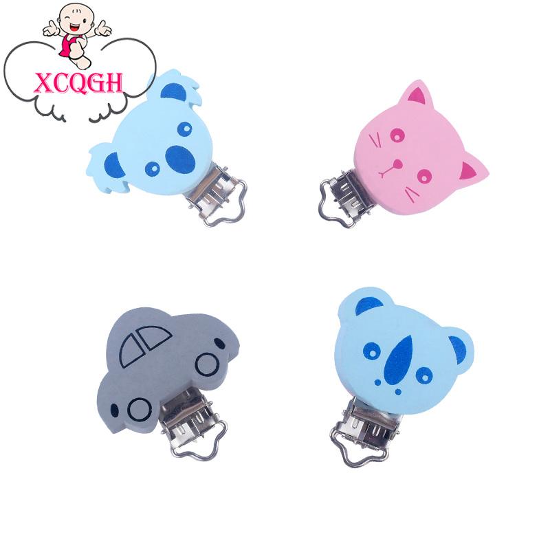

Pacifiers# XCQGH 1PCS Baby Pacifier Chain Accessories Cartoon Style Variety Of Optional Cute Clip Handmade Beaded
