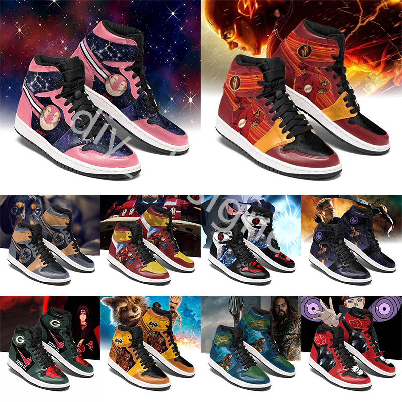 

Custom Made Shoes Anime DIY Jumpman 1 1s Sports Sneakers For Men Women Running Basketball Shoe Customize Customized Trainers Hip- Hop 2021 874
