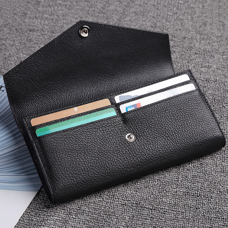 

2021 printed foreign long women painted leather new ladies wallet wallet graffiti cross-border trade wallet Ogsal, Red;black