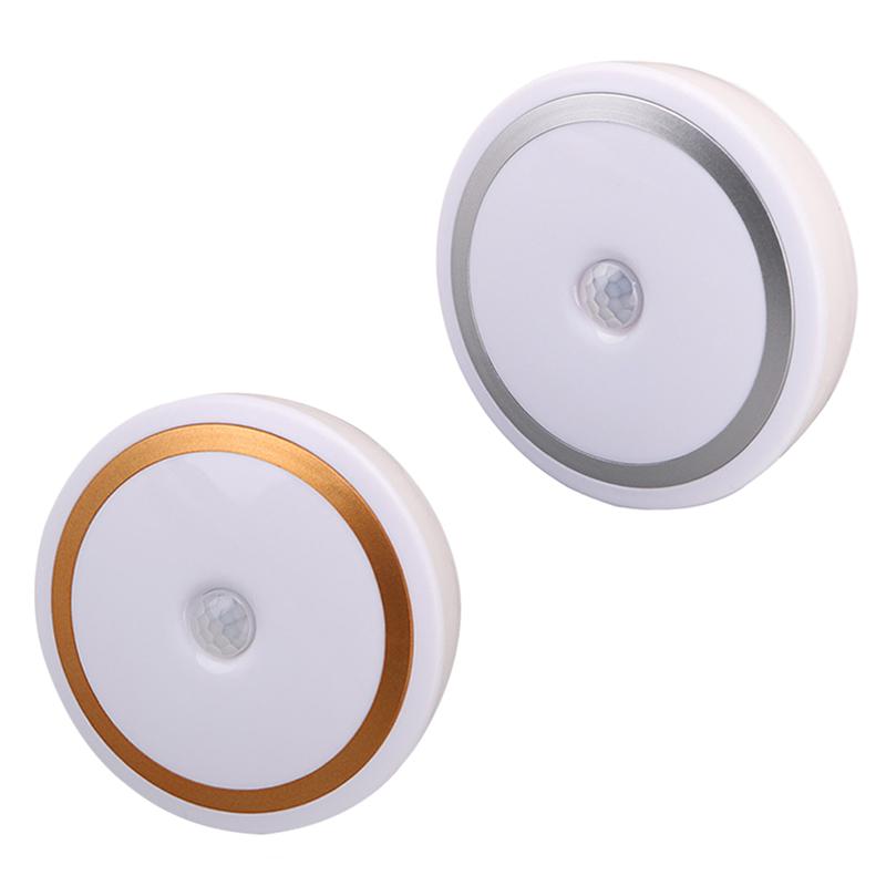 

Night Lights Motion Sensor Light Small With Adhesive Used Under Cabinets Stairs Wardrobes Kitchens