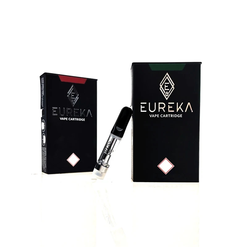 

Eureka Glass Carts Atomizer Ceramic Coil Cartridge Premium Sauce Cart Vape Cartridges 0.8ml 1ml Empty 510 Thread Thick Oil with Packaging