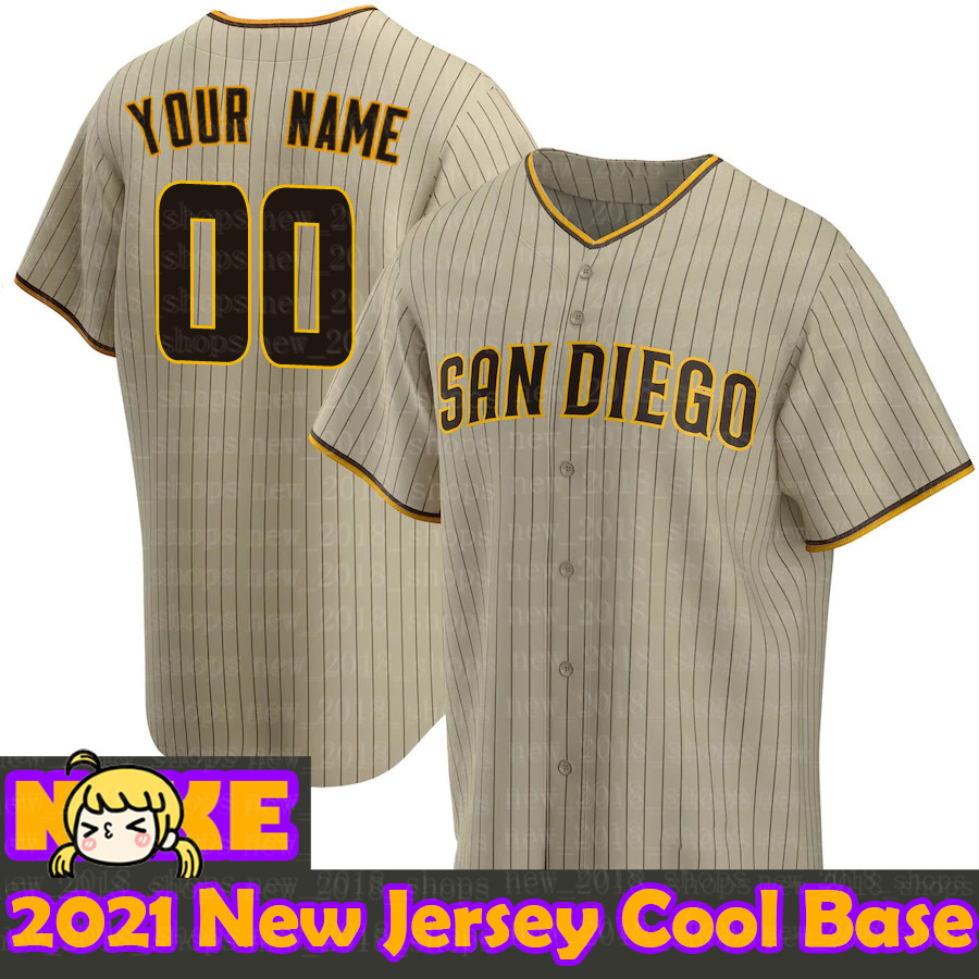 

San Diego Padres Jerseys 23 Fernando Tatis Jr. 13 Manny Machado 51 Trevor Hoffman 11 Yu Darvish 30 Eric Hosmer Baseball Austin Adams, Blue;black