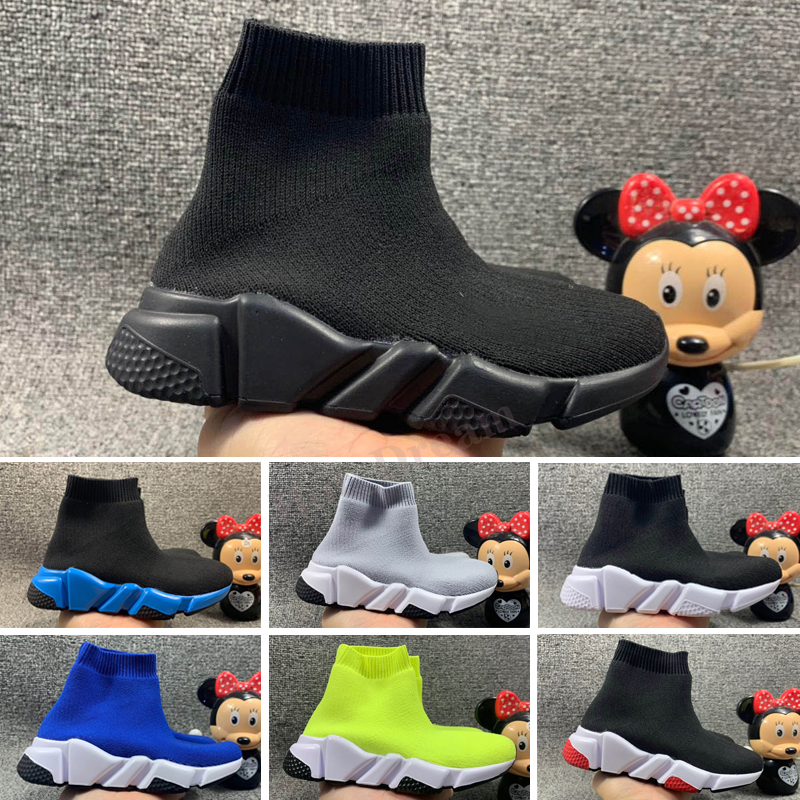 

Kids Speed Runner Sock Shoes for Boys Socks Womens Designer Boots Child Trainers Teenage Runners Sneakers Running Chaussures, Color 3