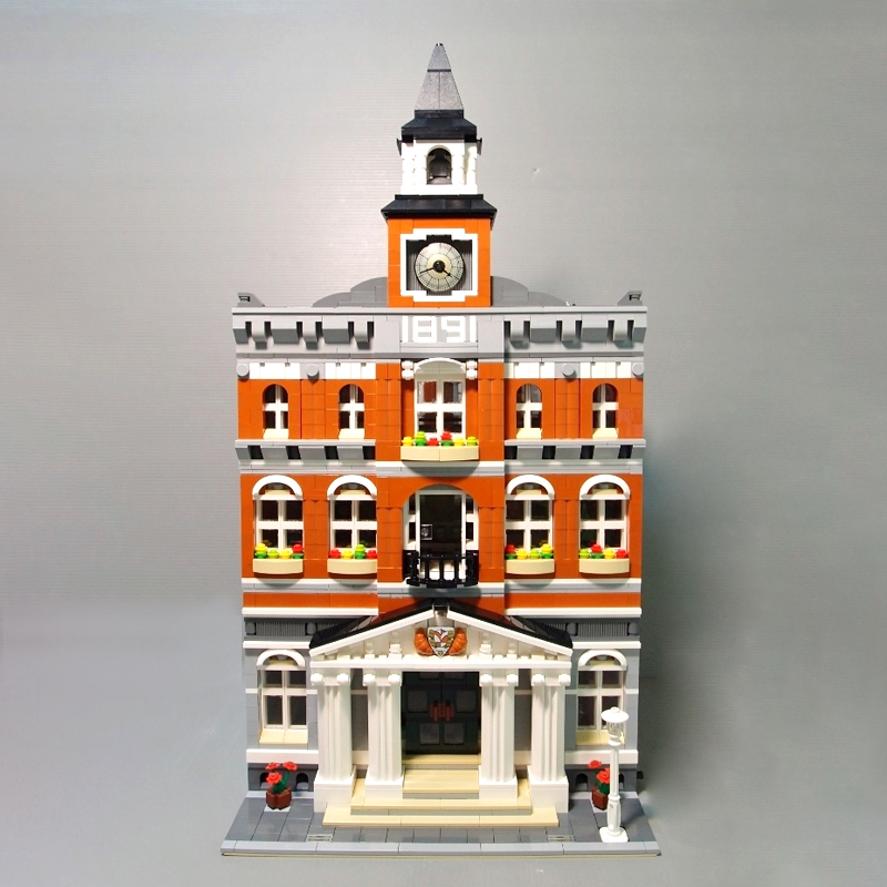 

LEPIN 15003 Creator Expert Series Town Hall Building Blocks 2766pcs Bricks Toys Christmas Gift 10224 Model Kit