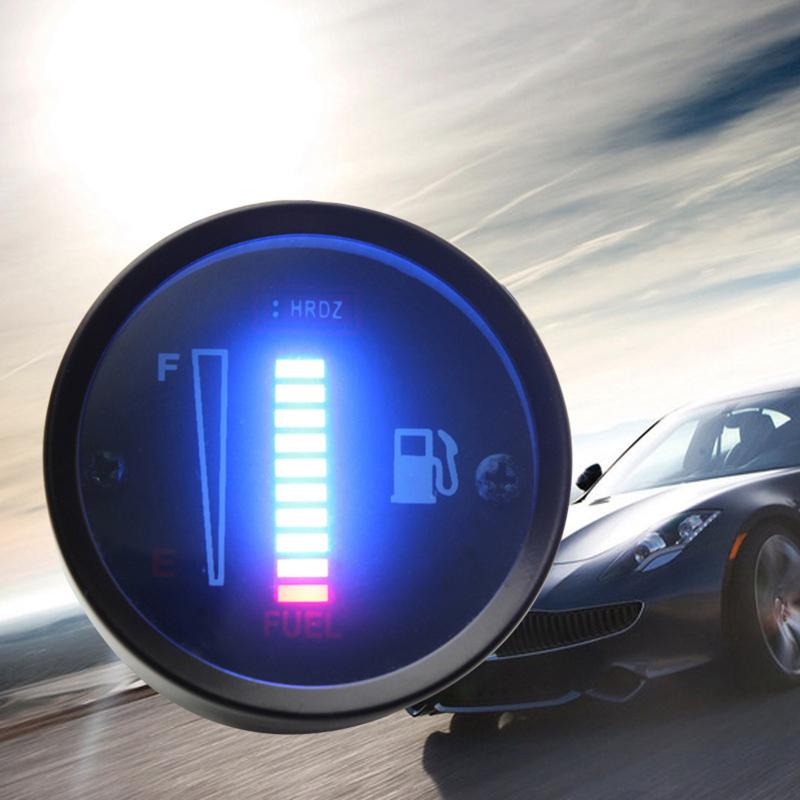 

Party Favor LED Fuel Gauge, 52mm - 12V DC, Universal Car Level Gauge With Sensor