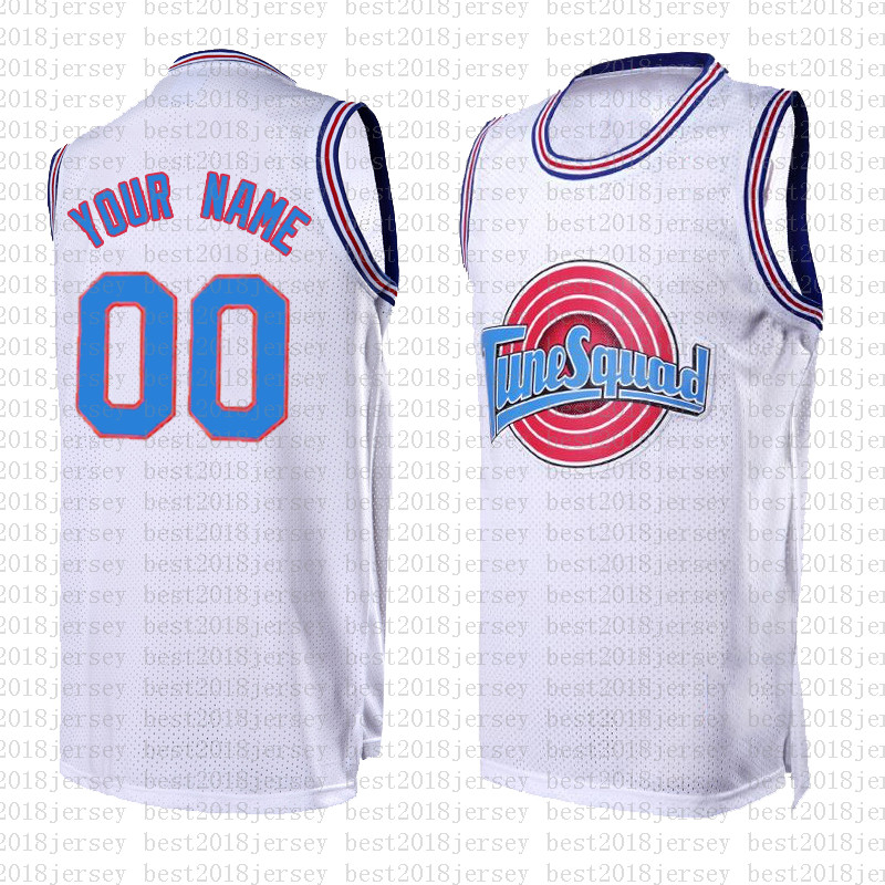 

Custom Basketball Jersey DIY Movie Space Jam Tune Squad Mens