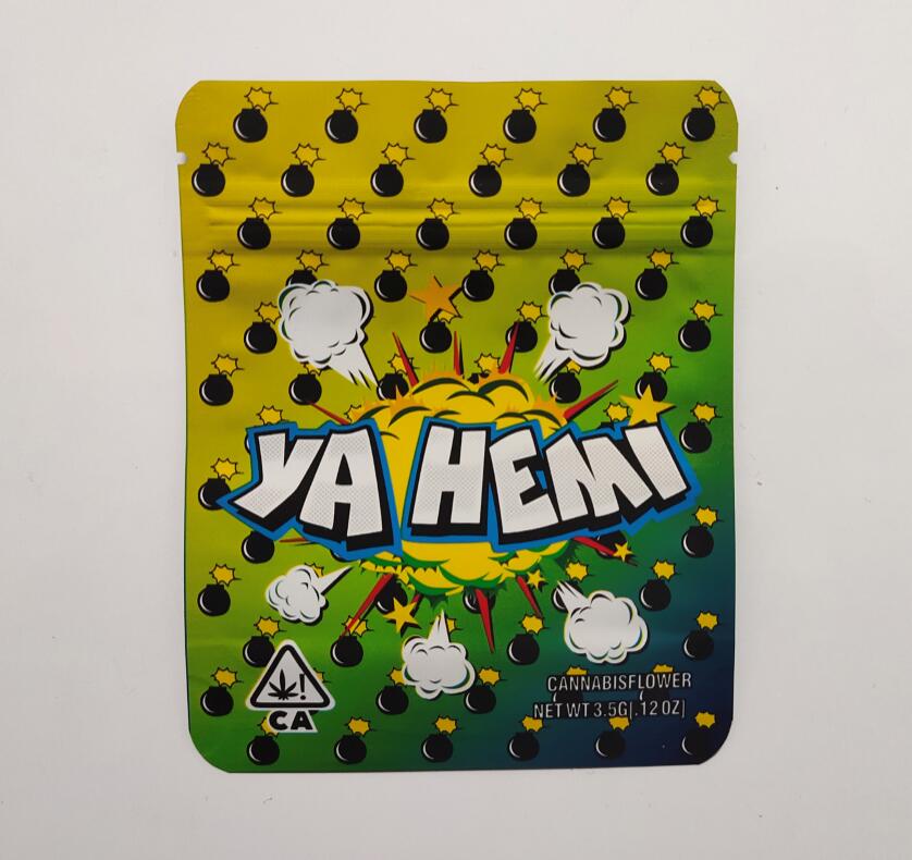 

New Arrival 3.5g California Cookies Yahemi Grandiflora Pink Rozay Lemon pepper Snow man Cake Mix Gary payton Packaging Bags
