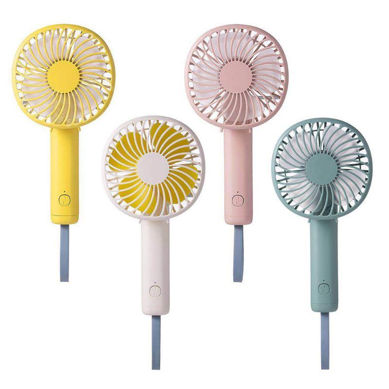 

Mini Desk Fan Portable Mobile Holder Fans Handheld Outdoor USB Fan Small Desktop A0NC