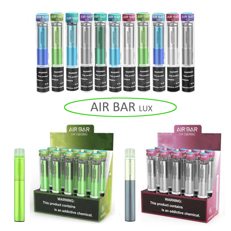 

Air Bar Lux Disposable vape 1000 puffs 650mah Battery 3.5ml Vape Pods 1000 puffs vape Pen Starter Kit vs fog max