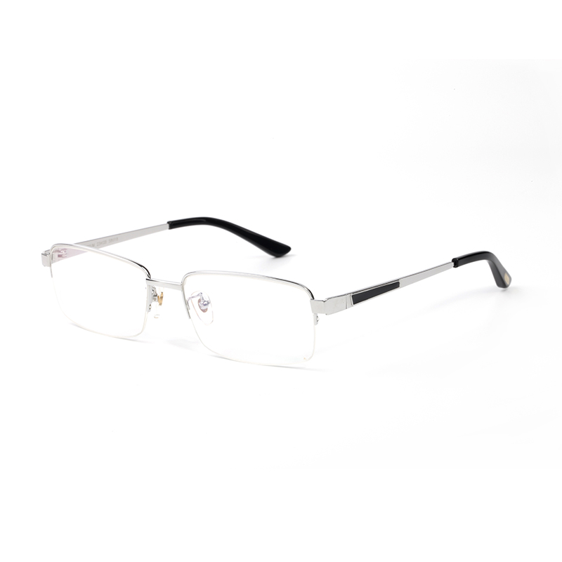 

Fashion optical glasses frame Titanium Ladies glasses Men's glasses Designer Transparent lens half-frame rimless New Arrival With Packaging