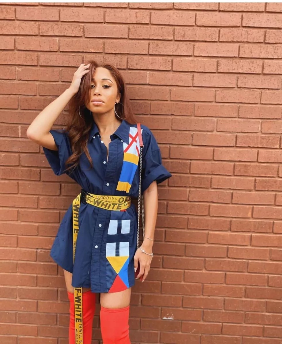 

2021 New Printed Sexy Shirt Women Turn Down Collar Single-breasted Slim Spring Plus Size Short Sleeve Summer Casual Sfvc, Blue