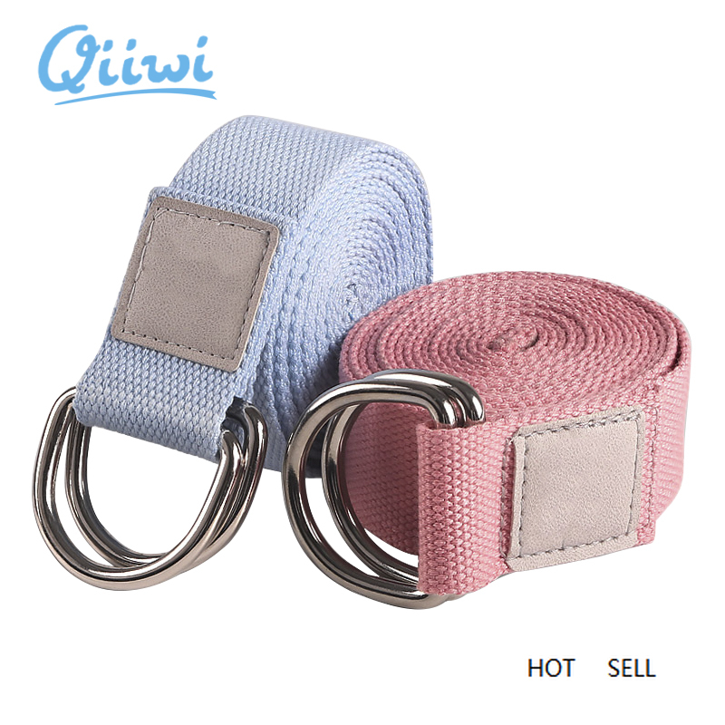 

Yoga Strap Tension Band Adjustable Fitness Belt Sport Flexible Gym Exercise Rope Soft Stretch, Red