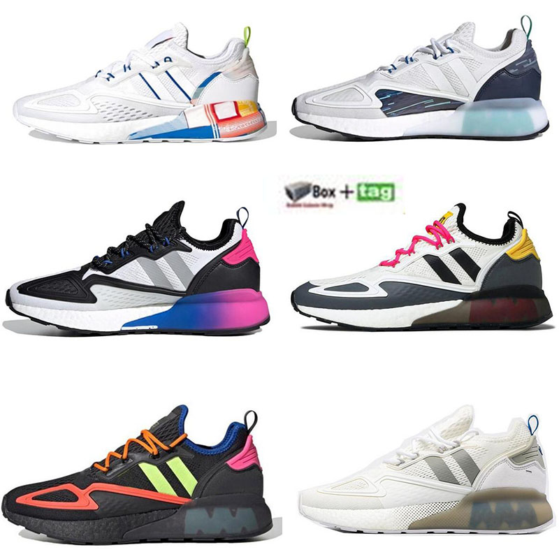 

top quality Casual Shoes Adds ZX 2K Boosts Sports Sneakers Mens Womens Running White Multi Black Gradient Fade Mars Exploration Purple Tint Grey Signal Cyan, A27 39-45