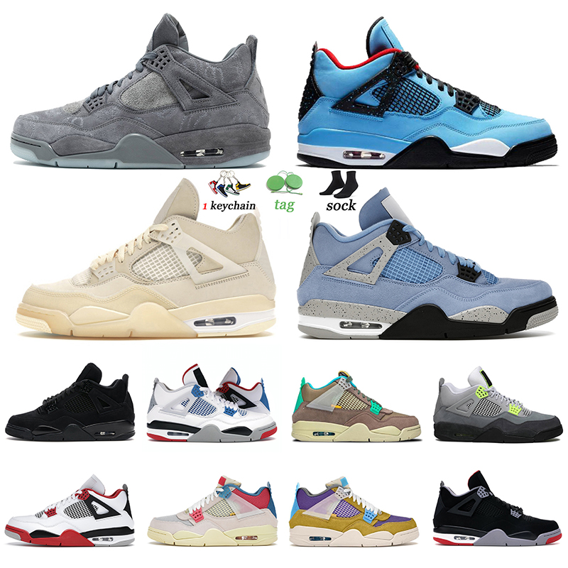 

Basketball Shoes Sail Jumpman 4 4s guava ice Desert Moss Taupe Haze Fire Red University Blue Mens Womens Sneakers Trainers Size 13, D6 black cat 36-47