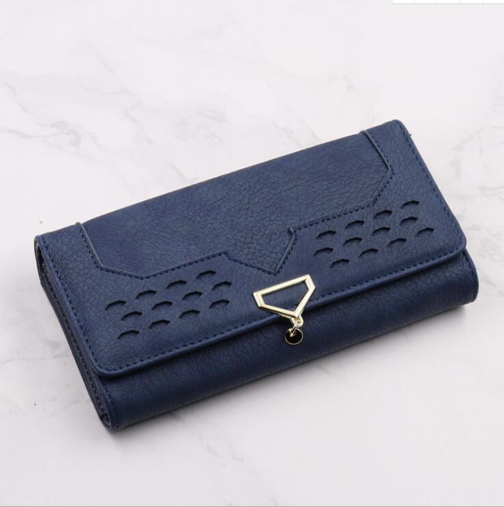 

Factory wholesale leather shoulder bags simple wild folding long wallet street fashions printing storage wallets multi-card fashion leathers women card bag, Red1(boutique box)