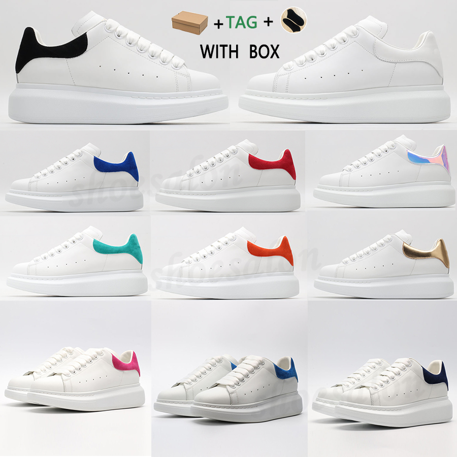 

with box top quality shoes designer men women womens Leather Lace Up white mens espadrilles oversized flats platform casual espadrille O7m5#, I need look other product