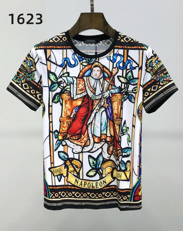 

Fashion Mens Designer T Shirts Women Hip Hop Tops Short Sleeves High Quality Printing Men Stylist Tees #Q088, Logistics price difference