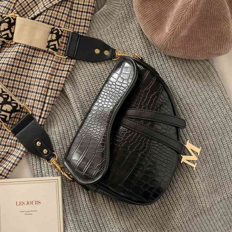 

Women Luxurys Designers Bags 2021 Lady's Leather Saddle Design Fashionable Retro Single Messenger Designer Handbag Handbags Totes Crossbody Bag