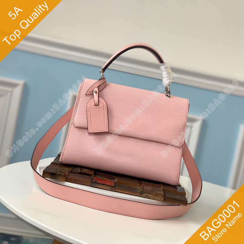 

5A Top Quality Business Hand Bag Fashion Shoulderbag Wallets Cross Body Luggage Tag With Box B143 (53694 53695) BAG0001, White 14301