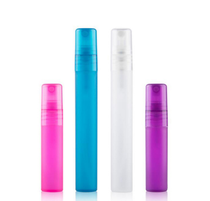 2021 5ml 8ml 10ml Empty Cosmetic Perfume Container With Mist Atomizer Nozzle Perfume Sample Vials plastic Spray Bottle Plastic perfume-image-704259741
