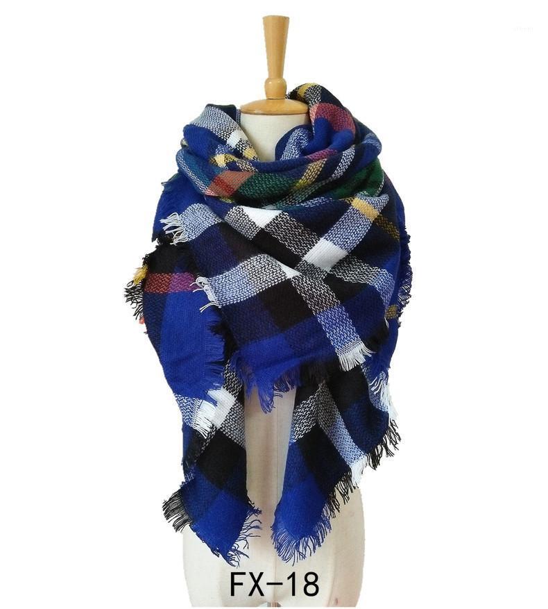 

Scarves Scarf High Quality Foulard Bandana Long Lrage Shawls Wrpas Winter Neck White, Blue;gray